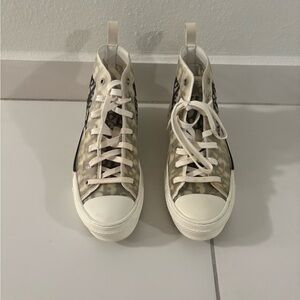 Men Dior Sneakers with Monogram Design